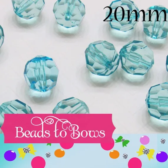 20mm Purple Hexagon Beads, Bubblegum Beads, Bubblegum Necklace Bead, Chunky Faceted Transparent Beads, Chunky Necklace Supply Beads, Gumball