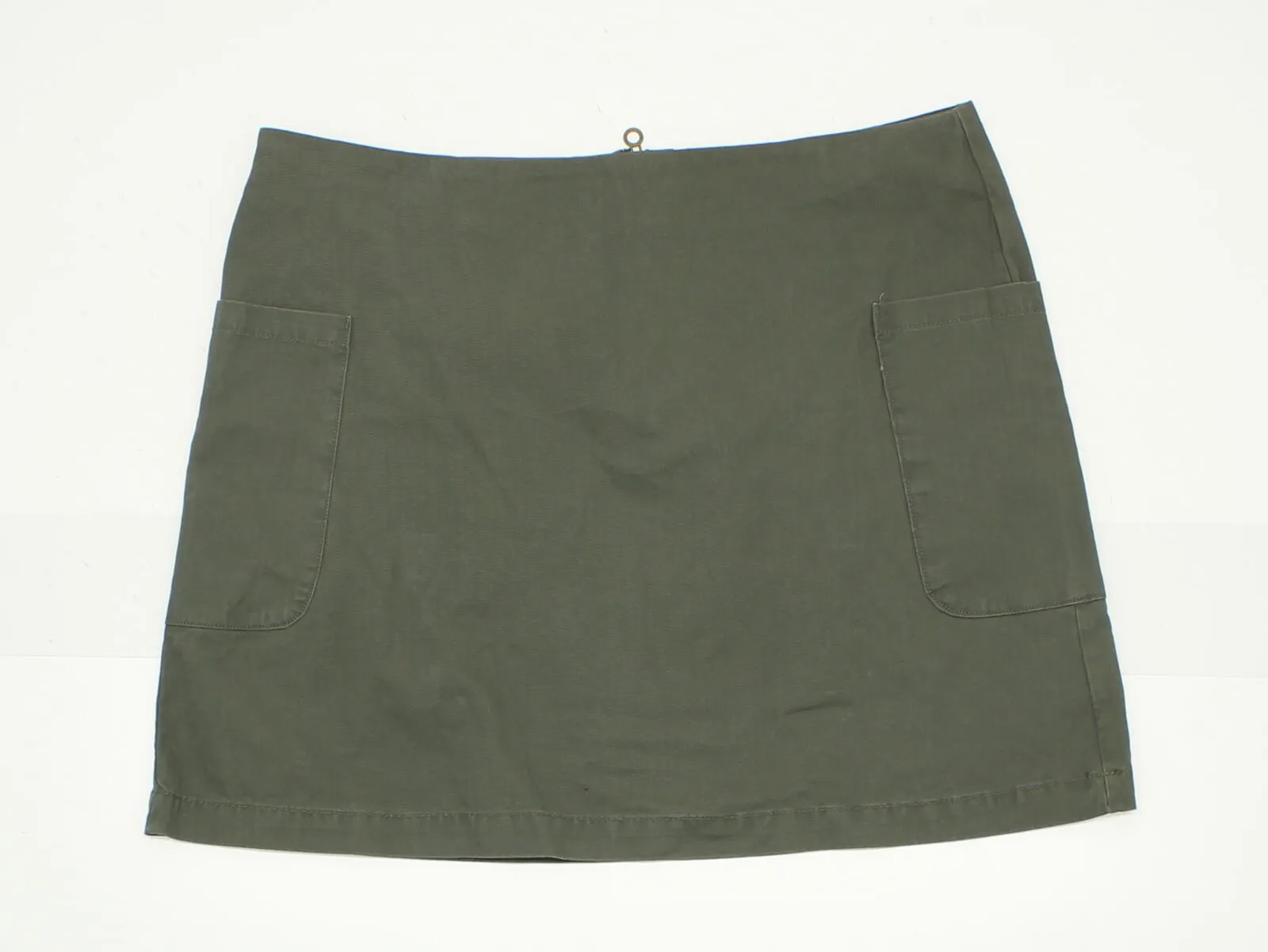 A New Day Women's Casual A Line Skirt Olive 16