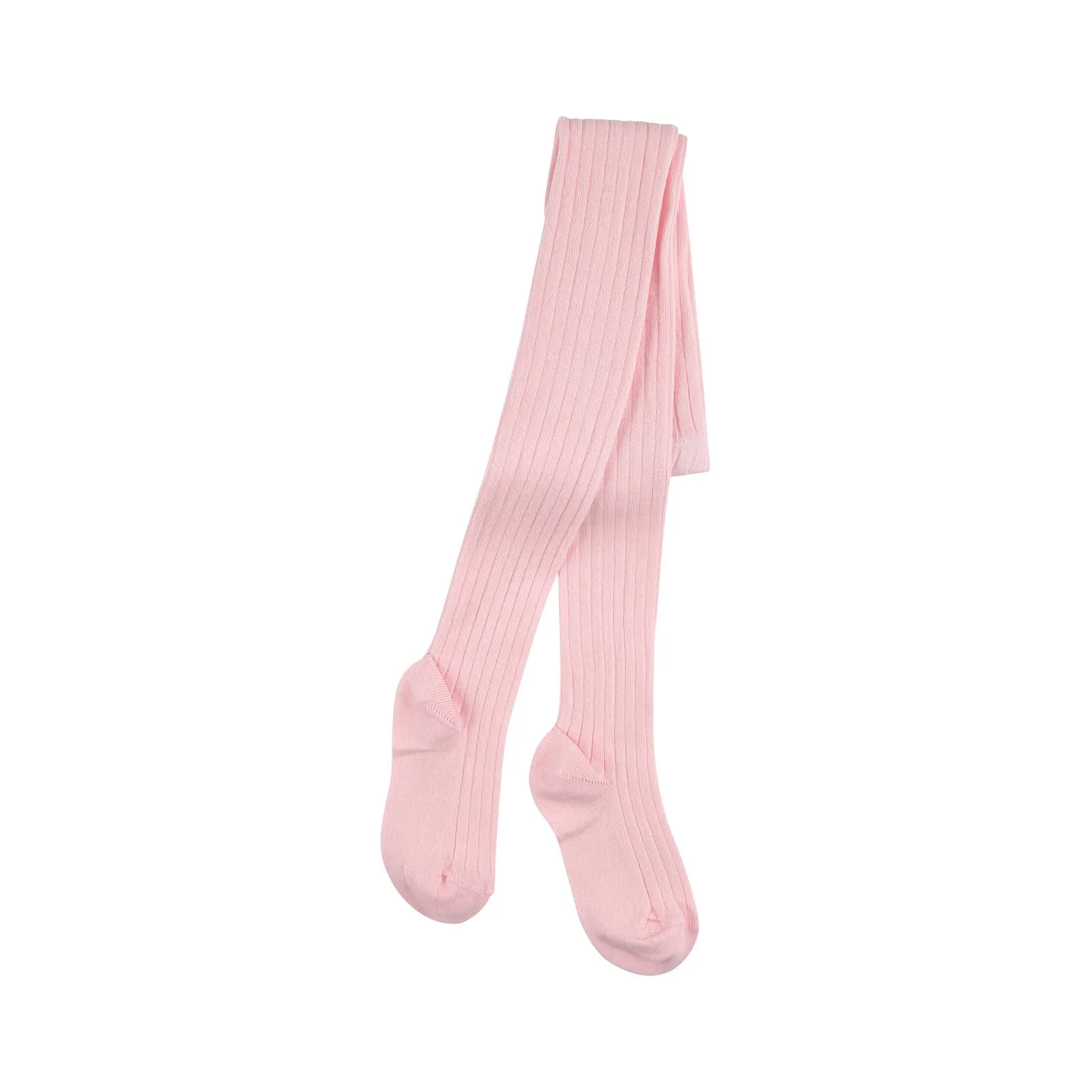 Baby Pale Ribbed Tights