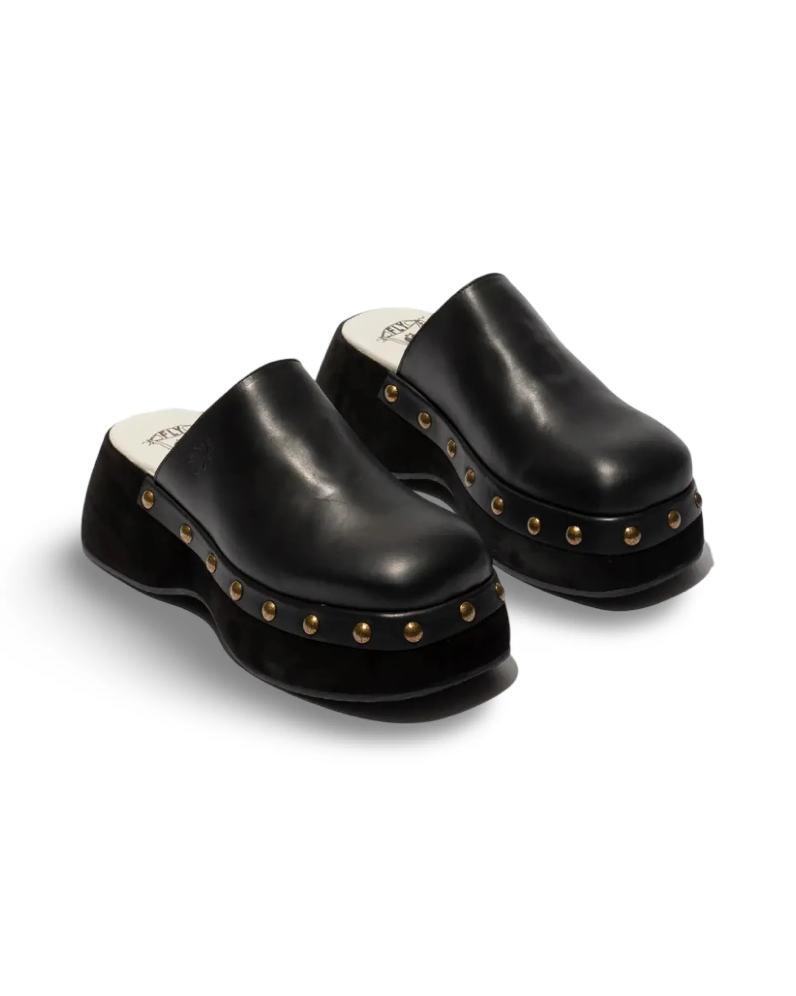 Blek Clog By Fly London - Black