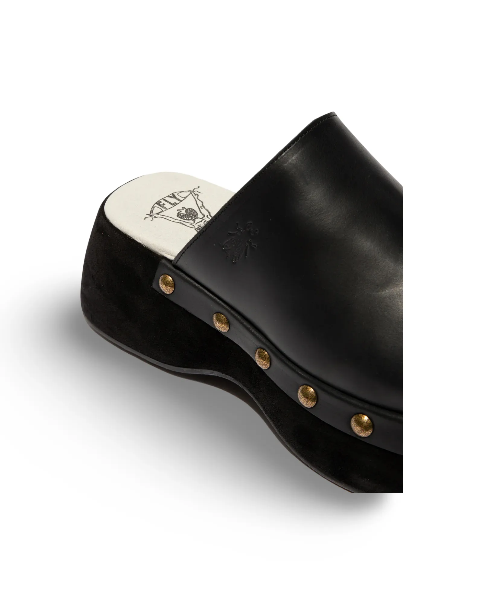 Blek Clog By Fly London - Black