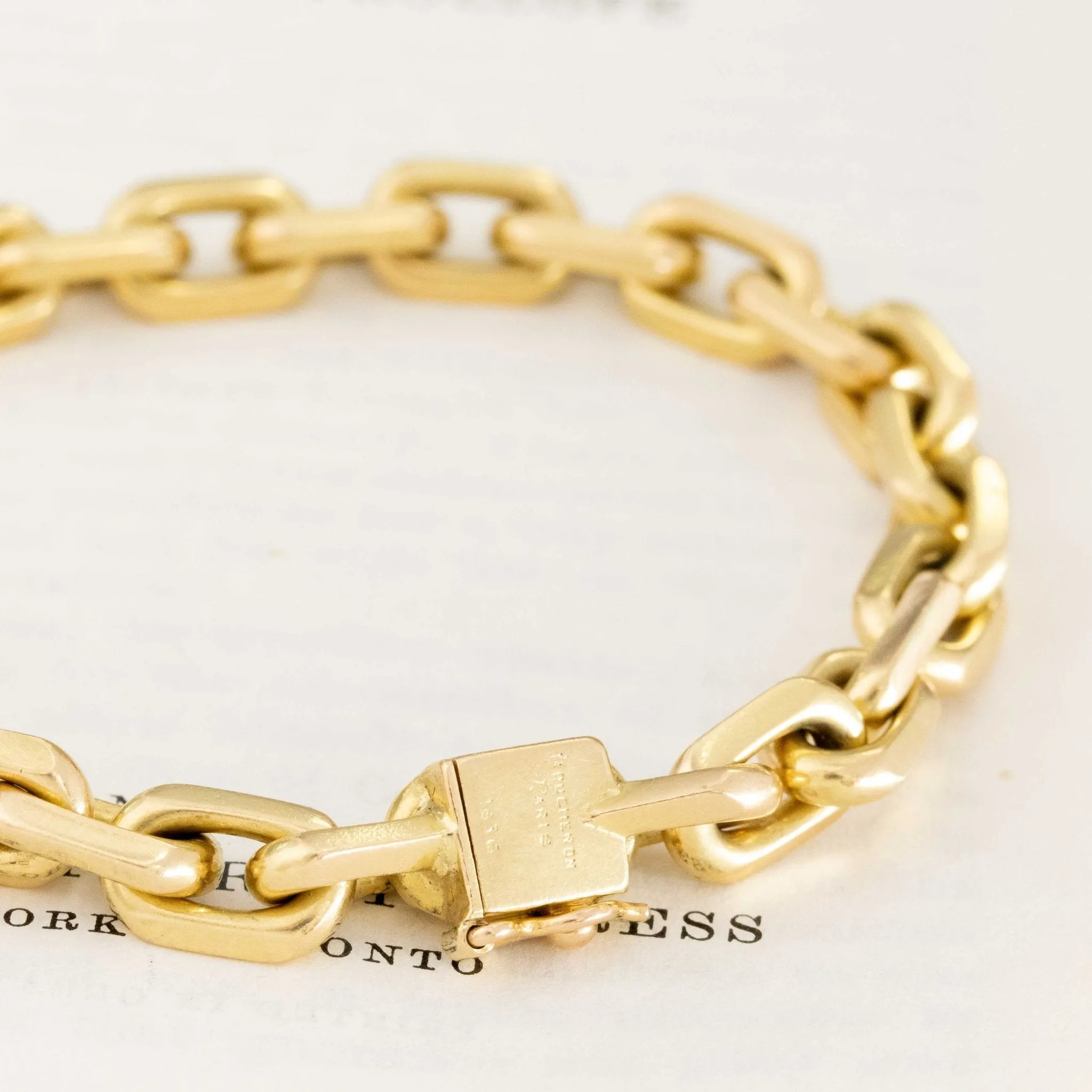 Chunky Cable Link Bracelet, by Boucheron Paris