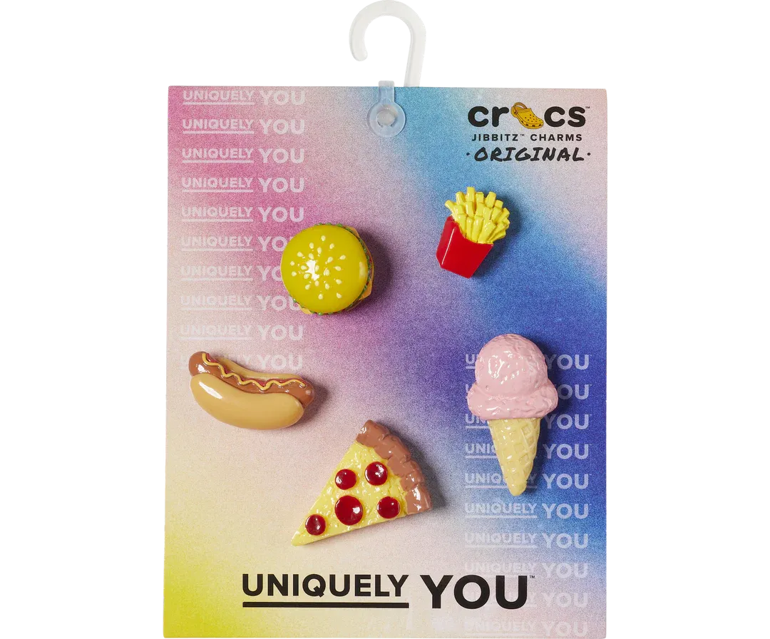 Croc Jibbitz - Mini 3D Food 5 Pack