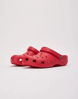 Crocs Classic Clog Red 10001-6WC Comfortable Lightweight Sandal Slip on