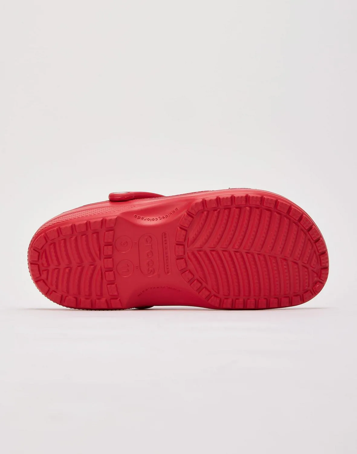 Crocs Classic Clog Red 10001-6WC Comfortable Lightweight Sandal Slip on