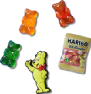CROCS JIBBITZ 5 PIECE PCK - HARIBO