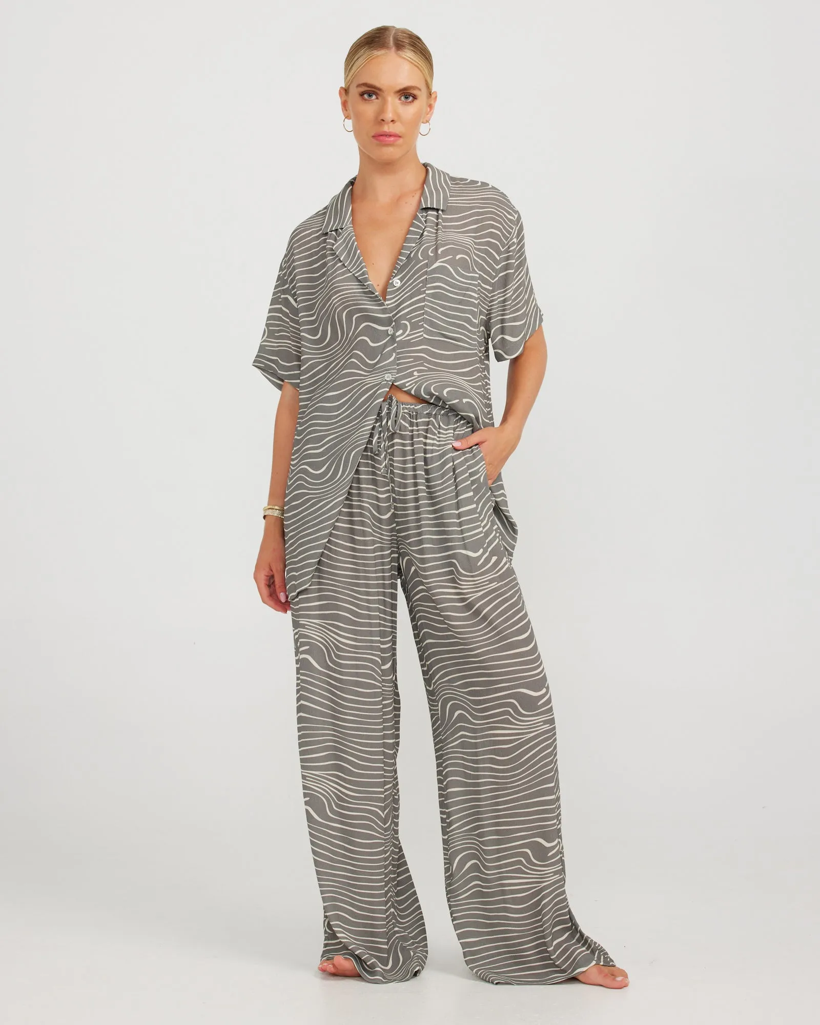 EMMA PANT - RETRO ZEBRA