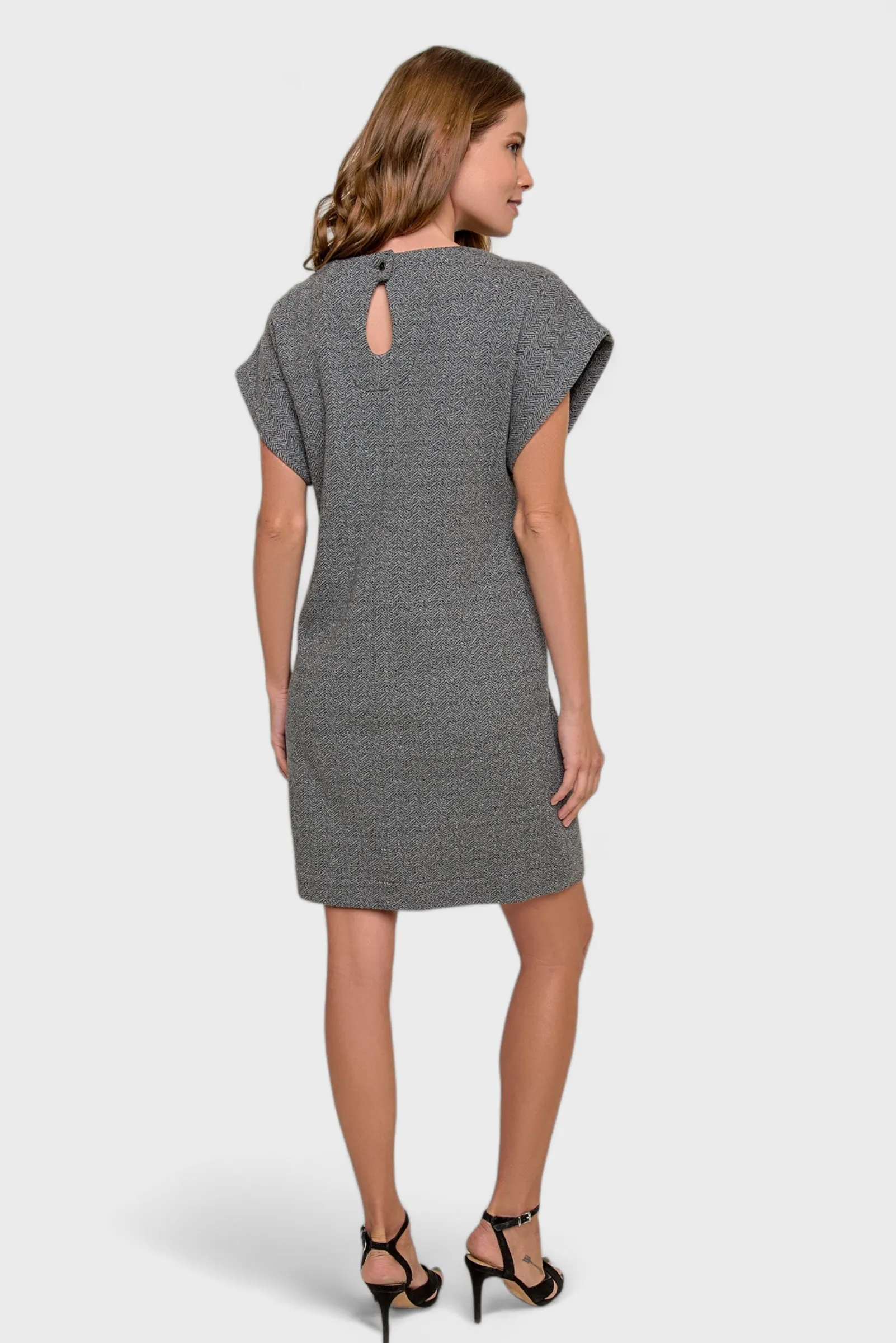 Francesca Raglan Sleeve Shift Dress
