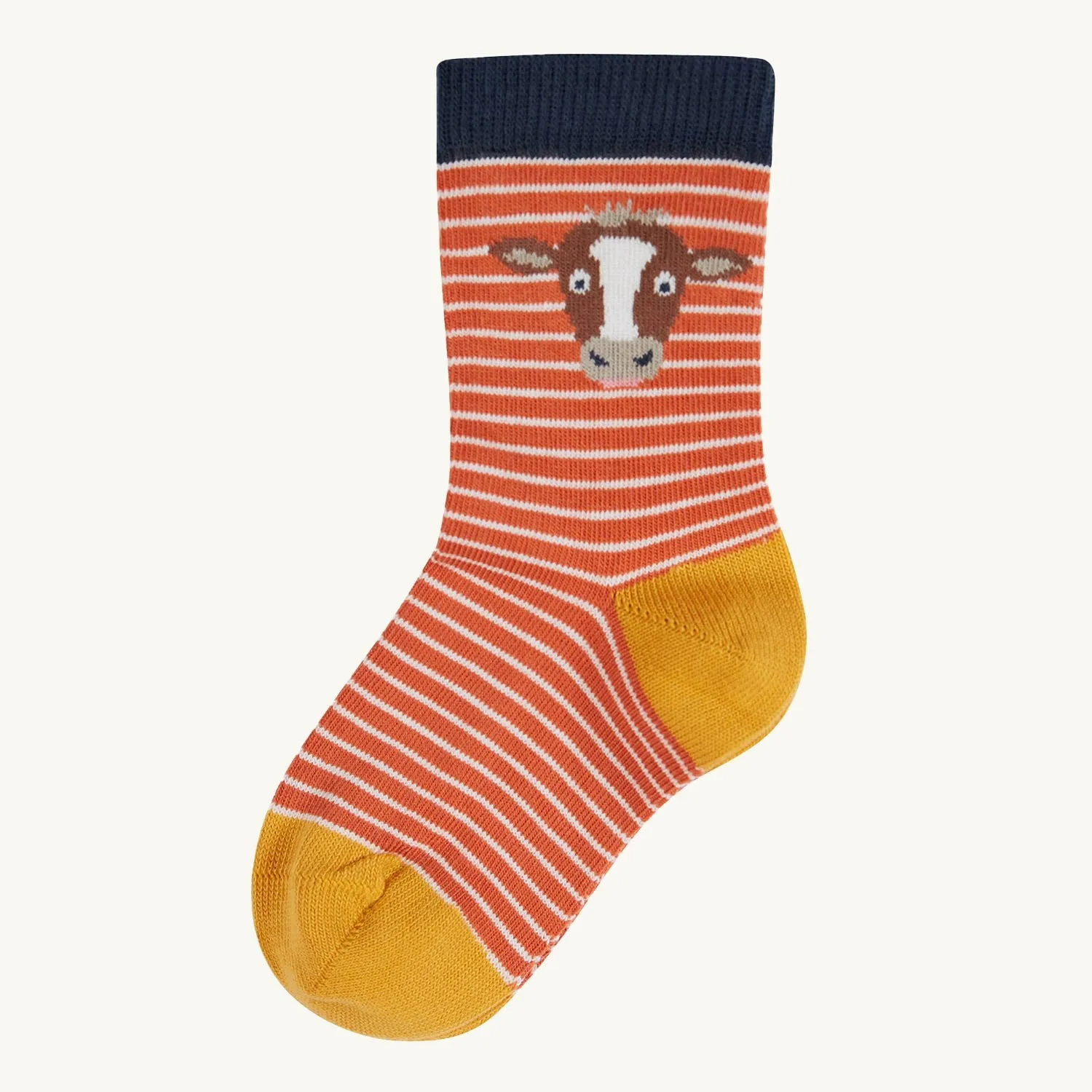 Frugi Little Socks 3 Pack, At the Farm