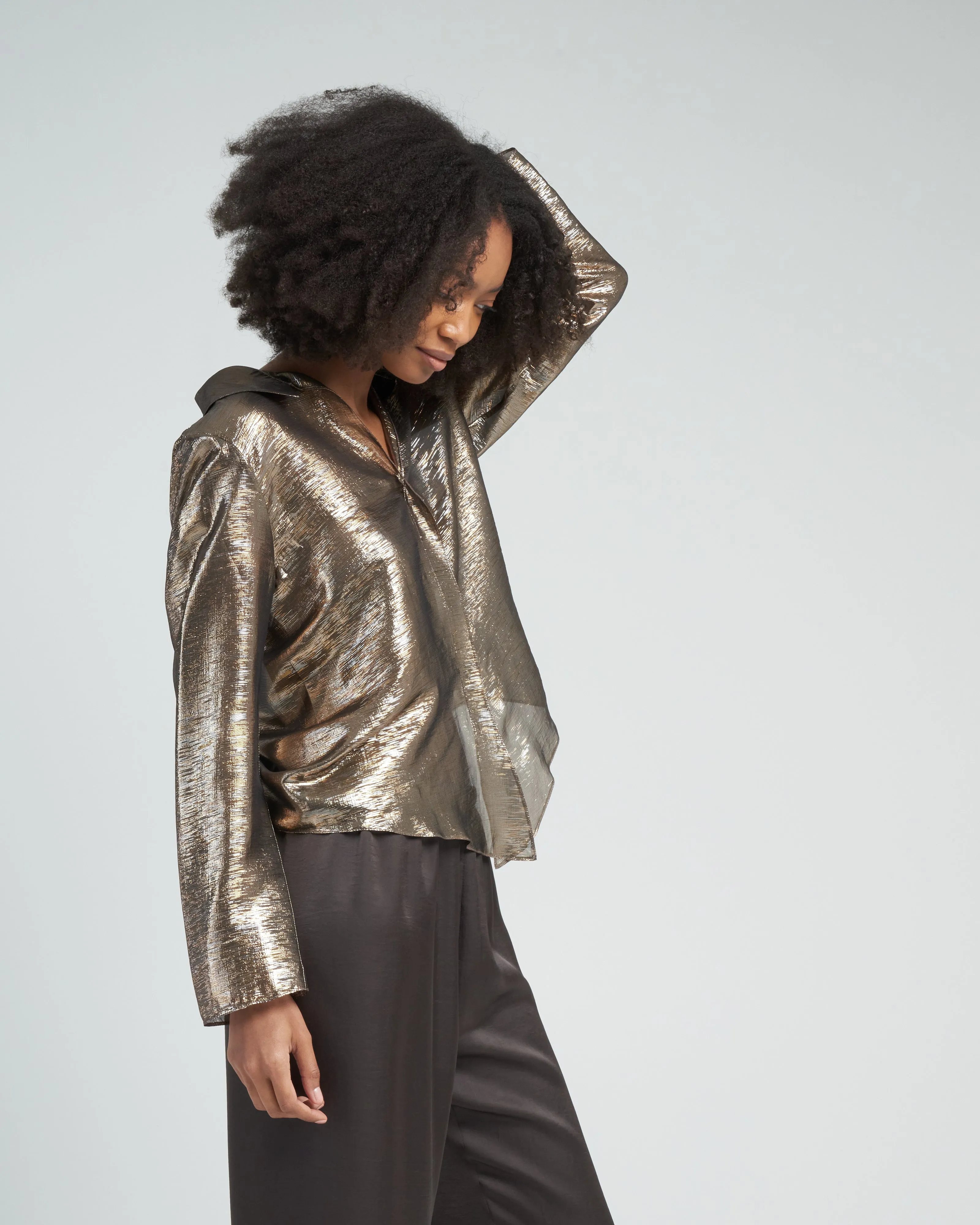 gambol top - bronze