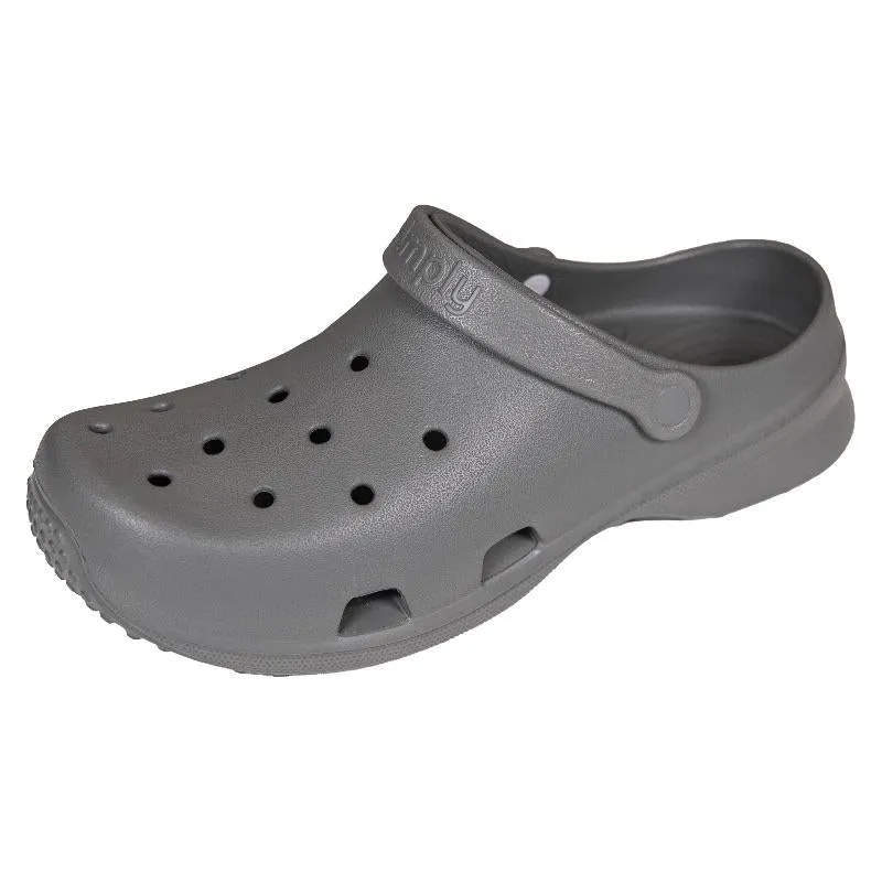 Gray - Men's Simply Clog - by Simply Southern