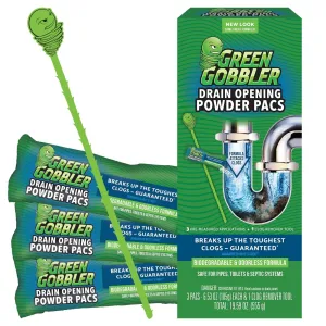 Green Gobbler 8.25 oz. Draining Opening Pacs (3 Count)