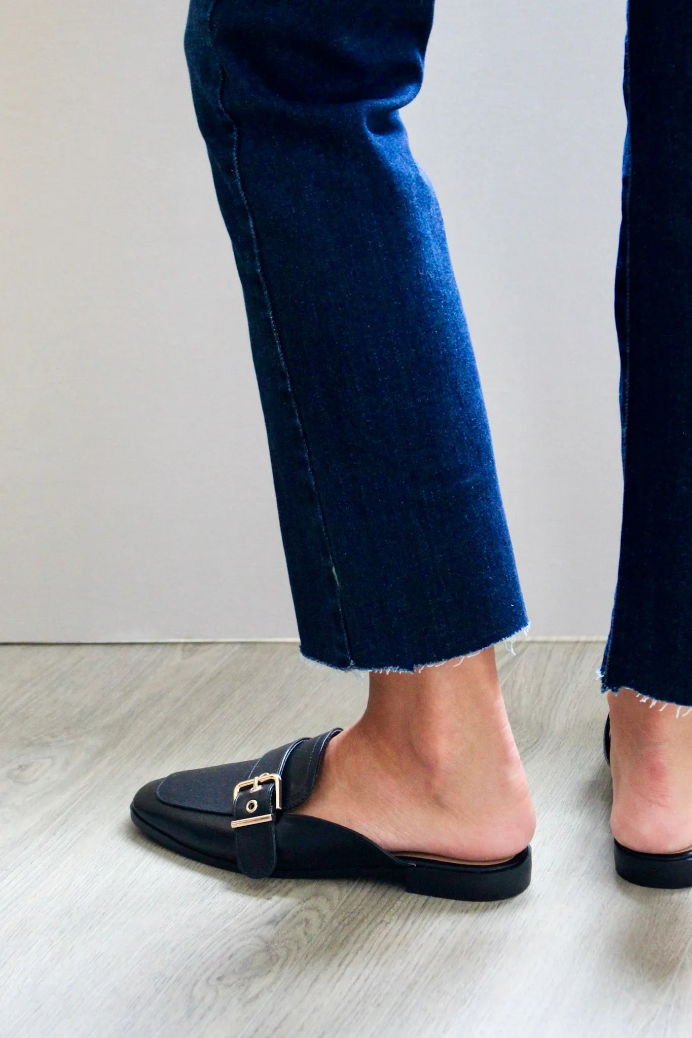High Stakes Loafer Mule • Black - FINAL SALE