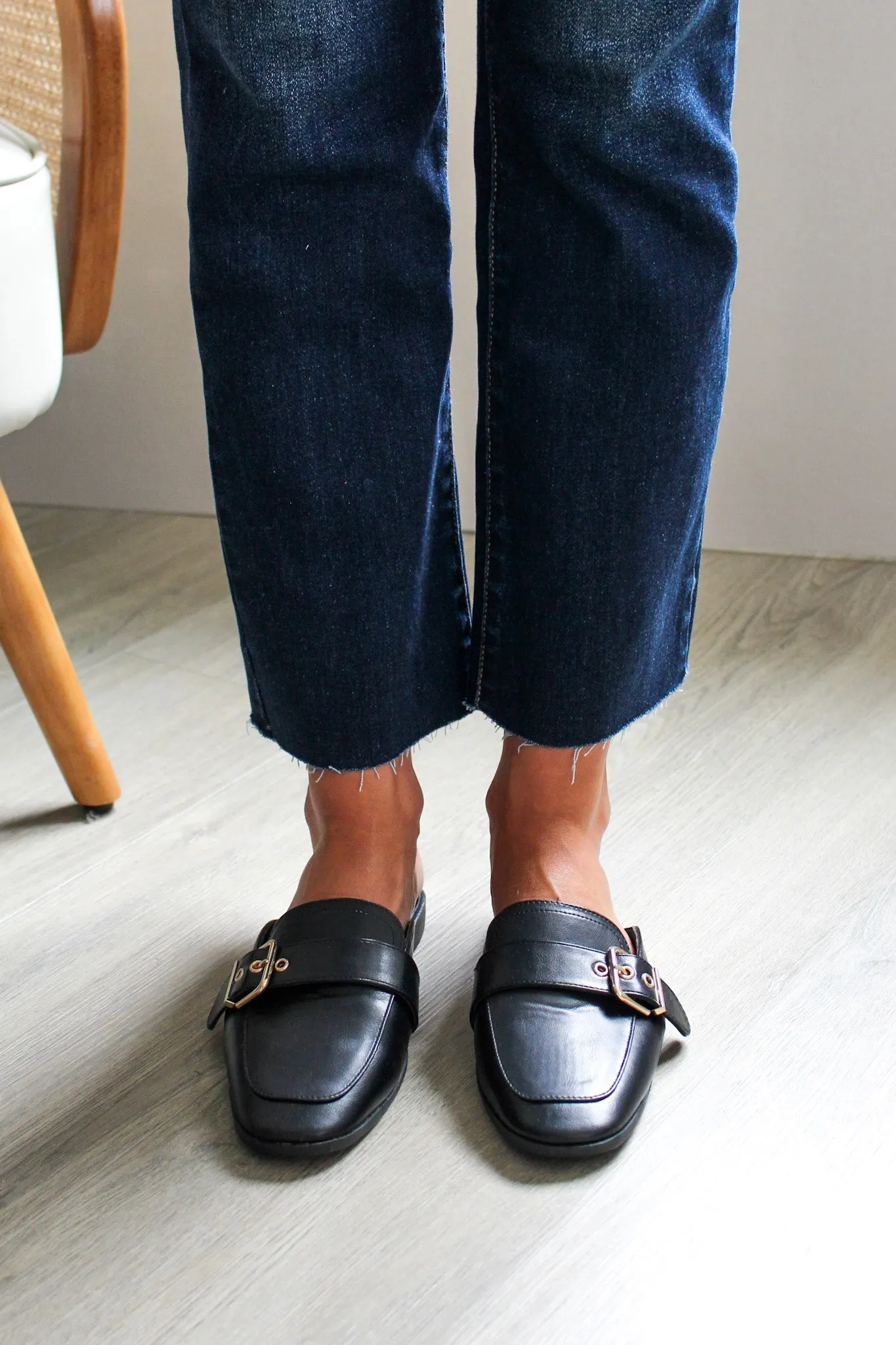 High Stakes Loafer Mule • Black - FINAL SALE