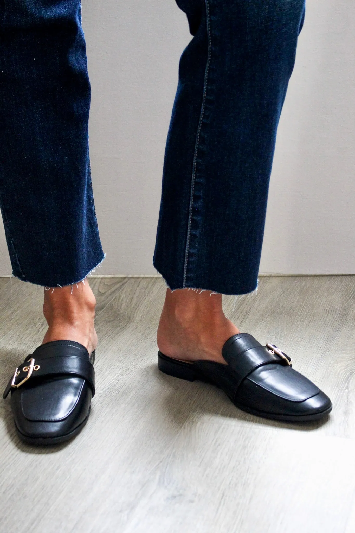 High Stakes Loafer Mule • Black - FINAL SALE