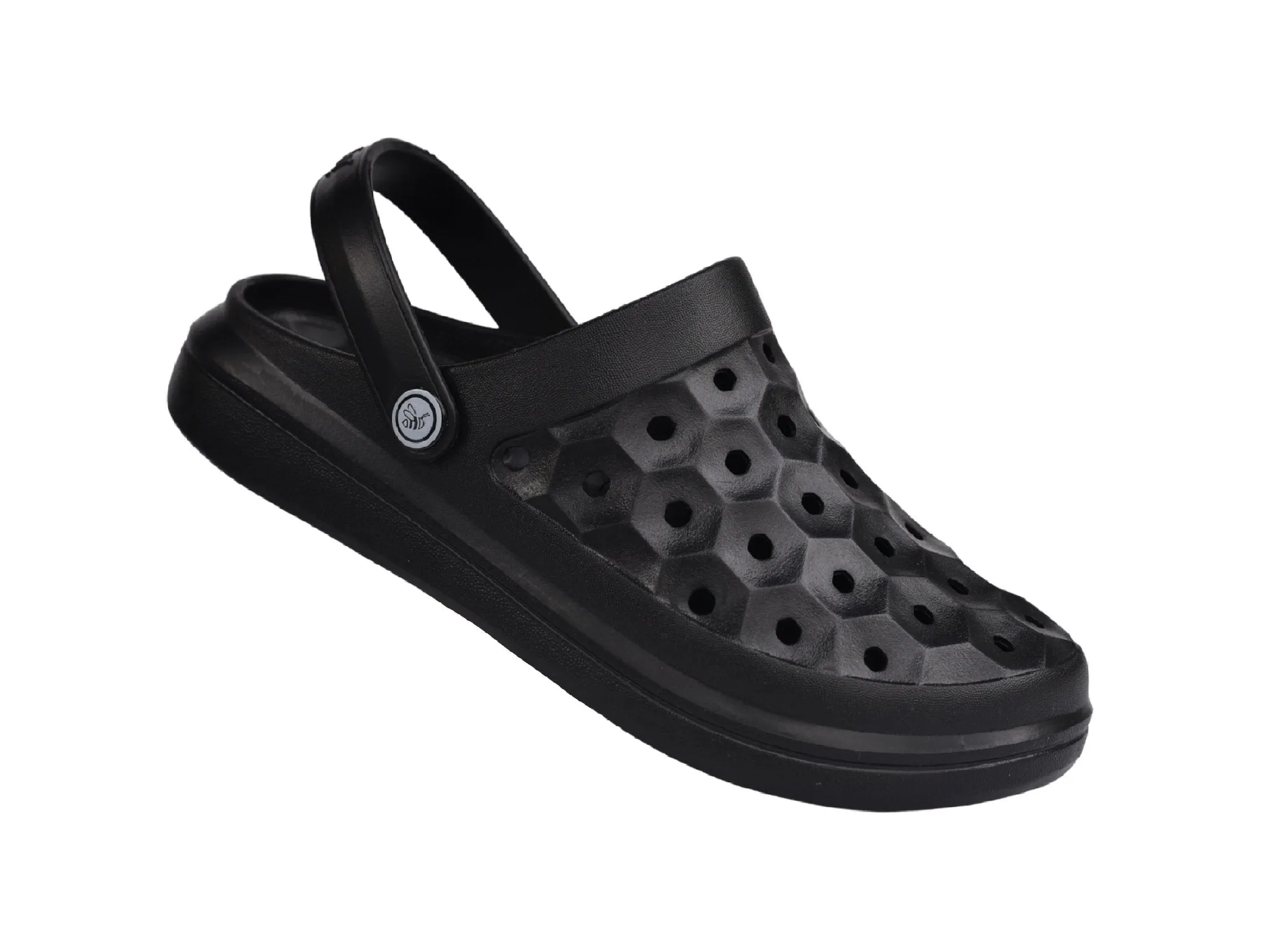 Joybees Varsity Unisex Clog Black