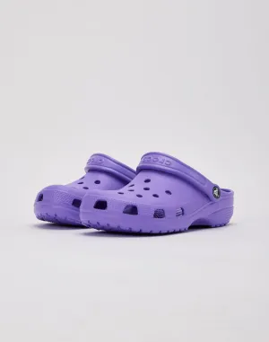 Kids Crocs Classic Clog GS Purple 206991-5AJ Comfortable Lightweight Sandals