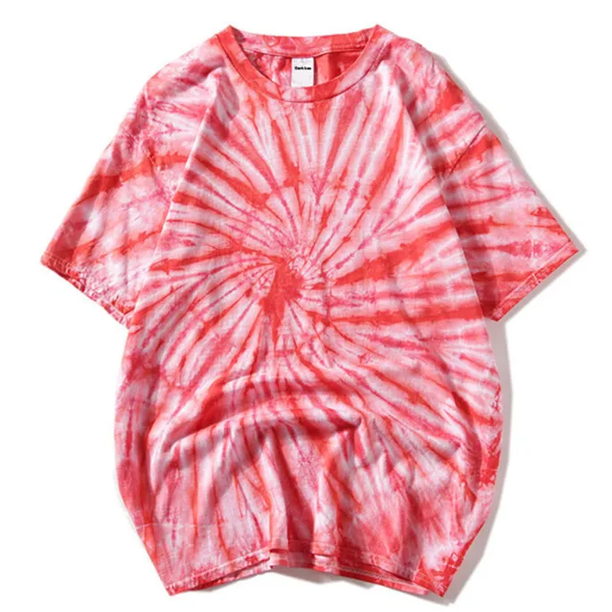 "Tie And Dye" T-shirt Gris Noir Délavé oversize - URB1™