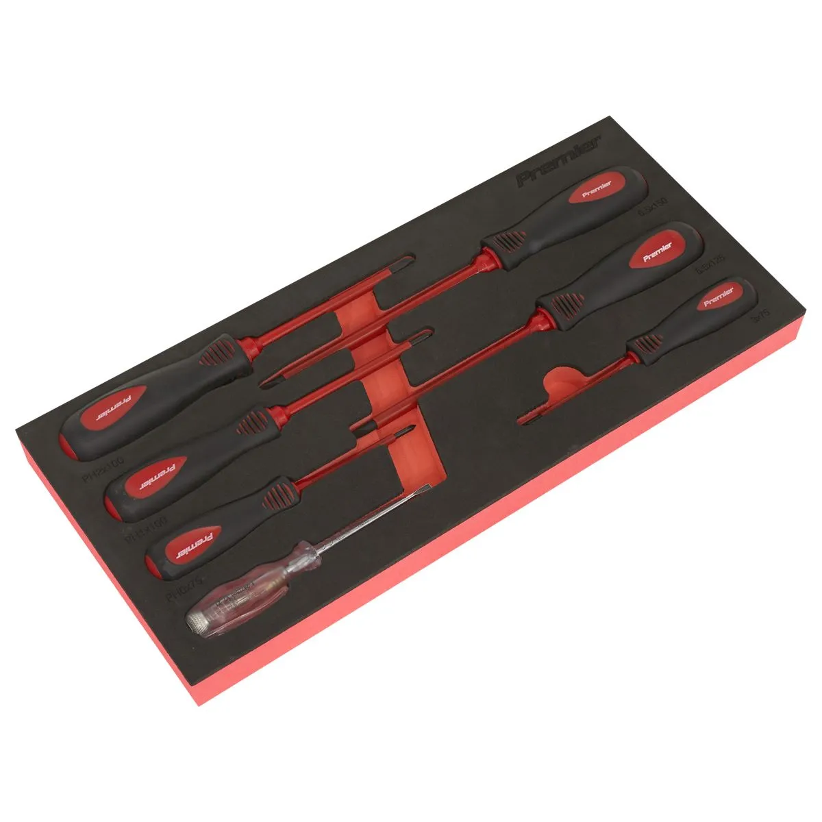 Sealey 63pc Insulated Tool Kit with 7 Drawer Rollcab