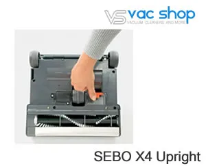 Sebo Automatic X4 Upright vacuum cleaner - NO LONGER AVAILABLE now refer to the X7 Boost