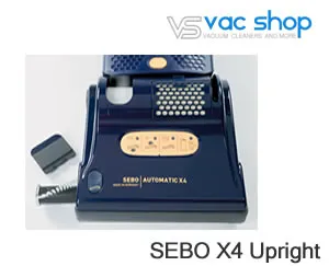 Sebo Automatic X4 Upright vacuum cleaner - NO LONGER AVAILABLE now refer to the X7 Boost