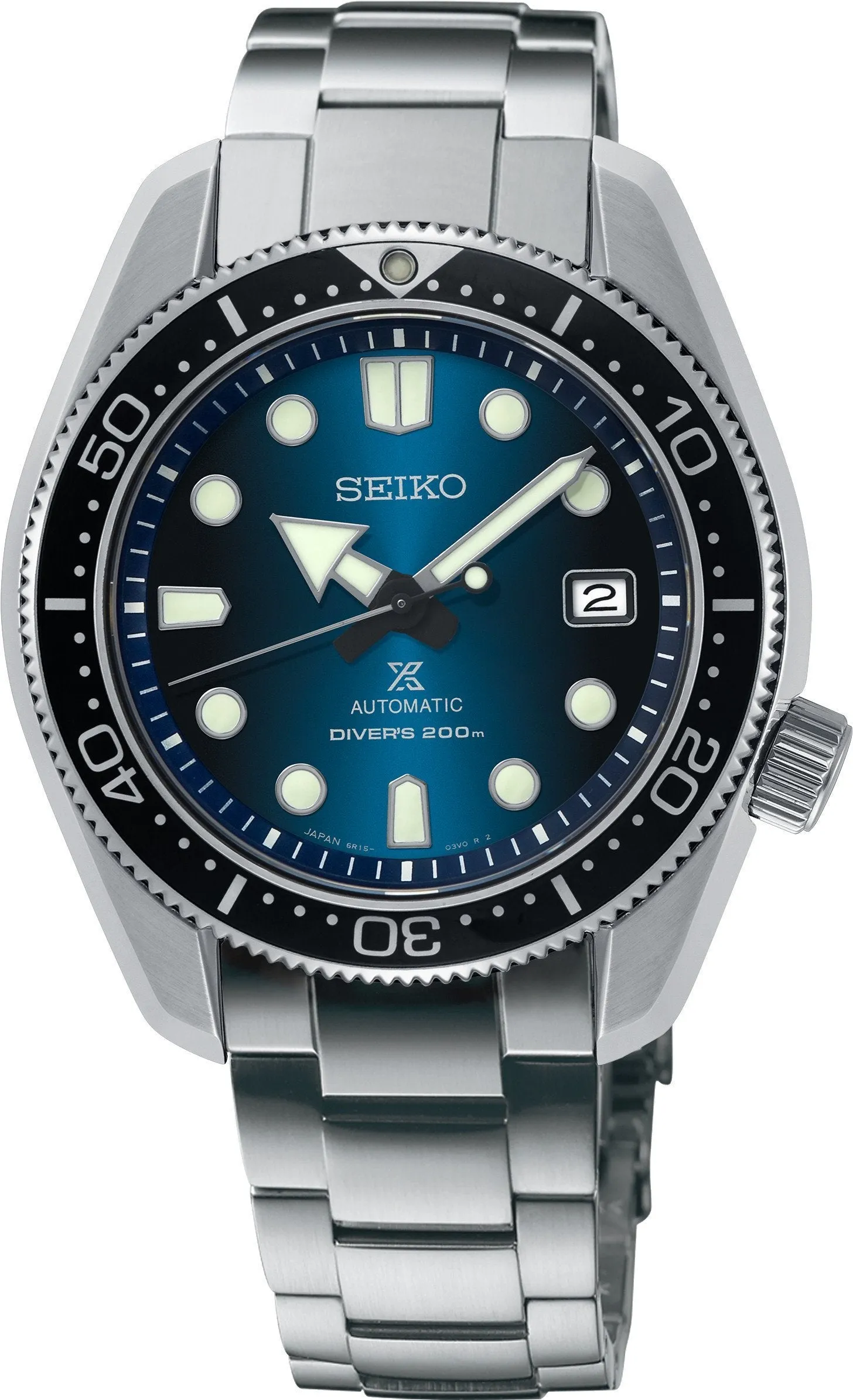 Seiko Prospex Automatic 200M Diver "Great Blue Hole" Blue Special MM200 SPB083