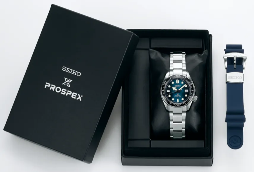 Seiko Prospex Automatic 200M Diver "Great Blue Hole" Blue Special MM200 SPB083