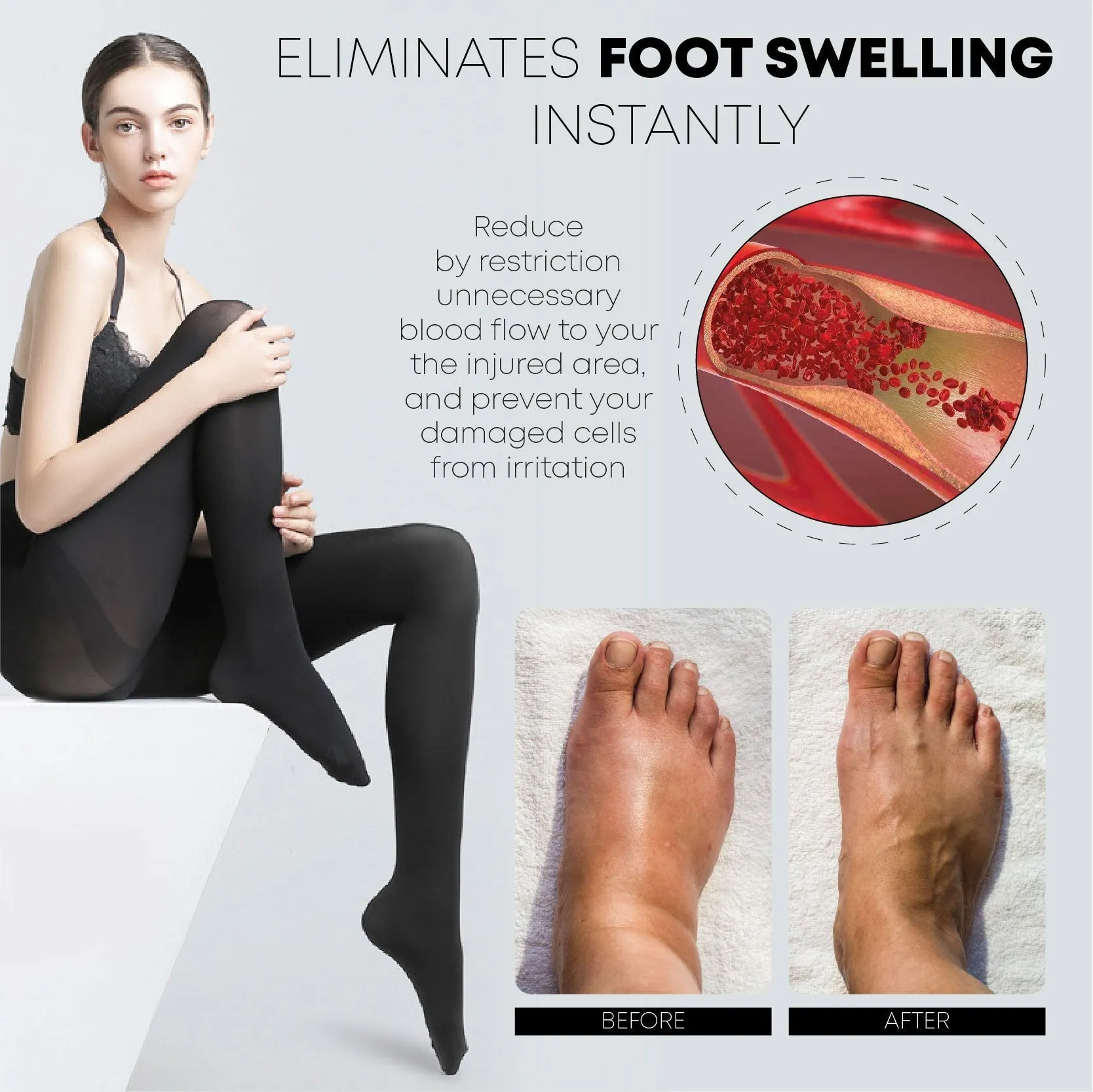 ShaperFIT VeinHealing Compression LeggingsPants