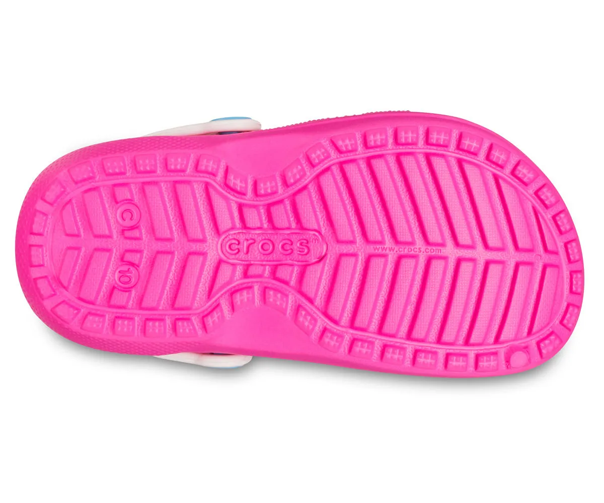 T's Classic Lined Clog  - Pink Crush/Multi