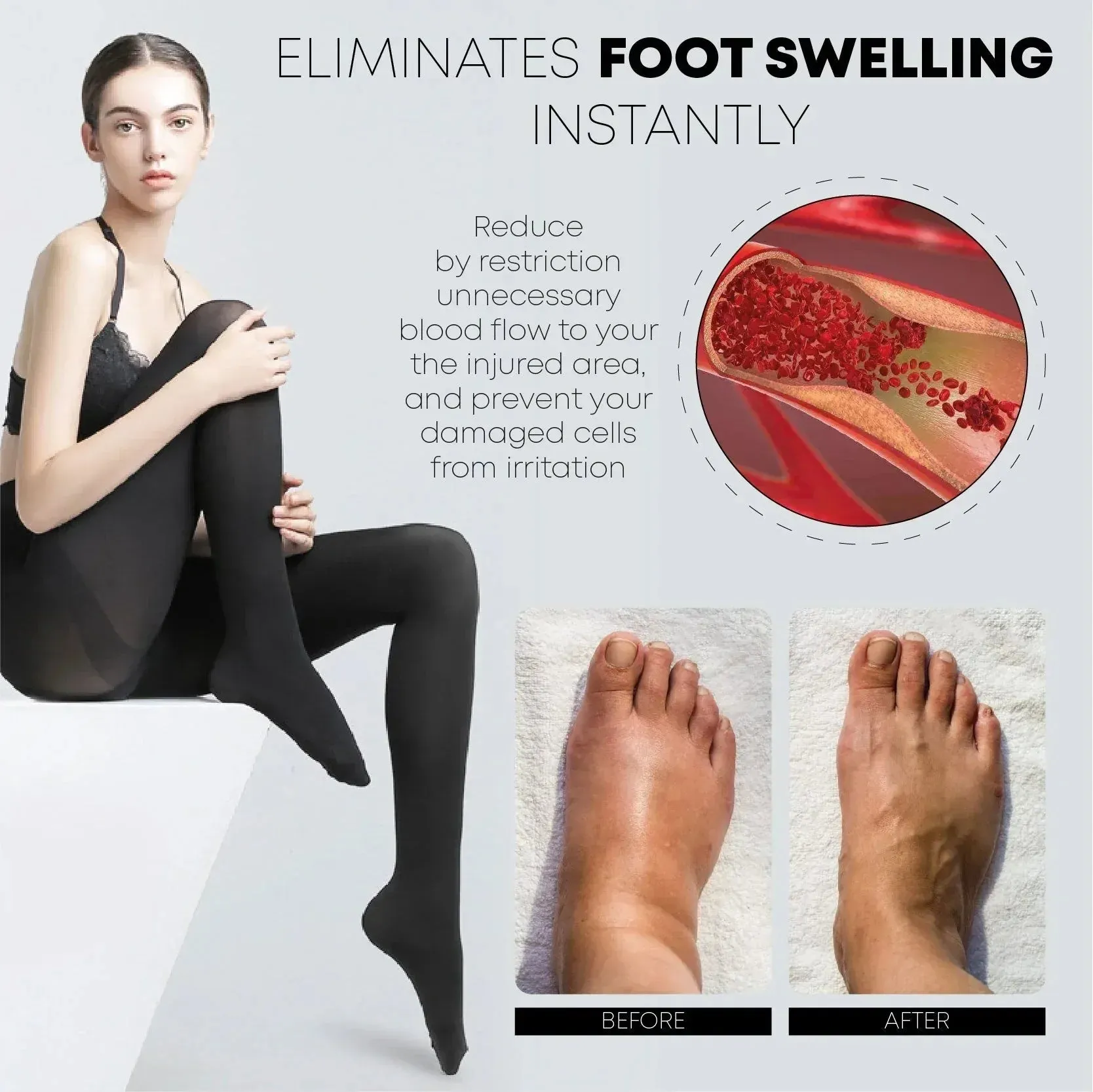 UltraSlim LegShaper Compression LeggingsPants