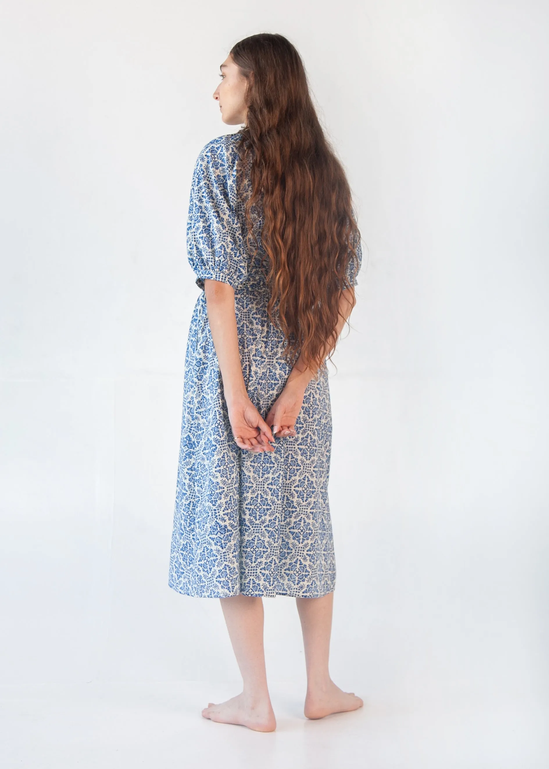 Venus Tindora Dress - Blue