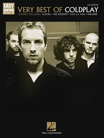 Very Best of Coldplay - 2nd Edition (Easy Guitar with Notes & Tab)