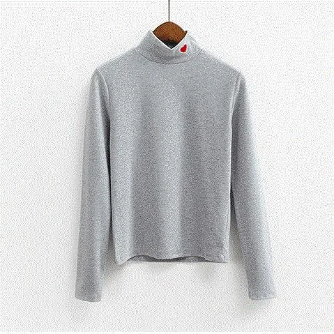 Warm Stand Collar Shirt