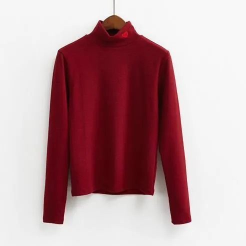 Warm Stand Collar Shirt